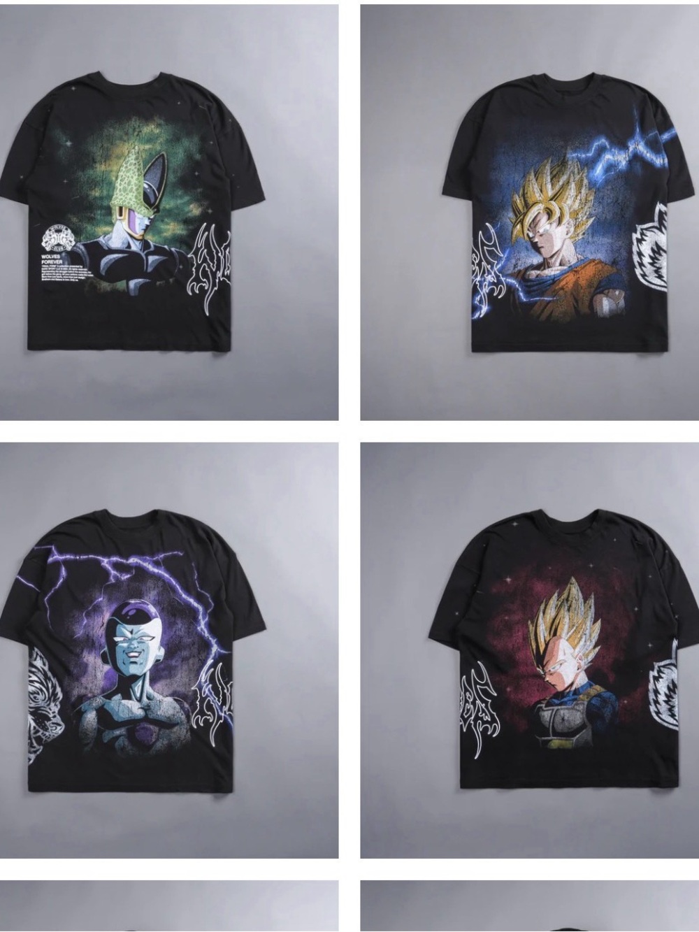 Darc Sport Mens Medium Oversized Dragon Ball Z Graphic shirts Box Set - Picture 3 of 3